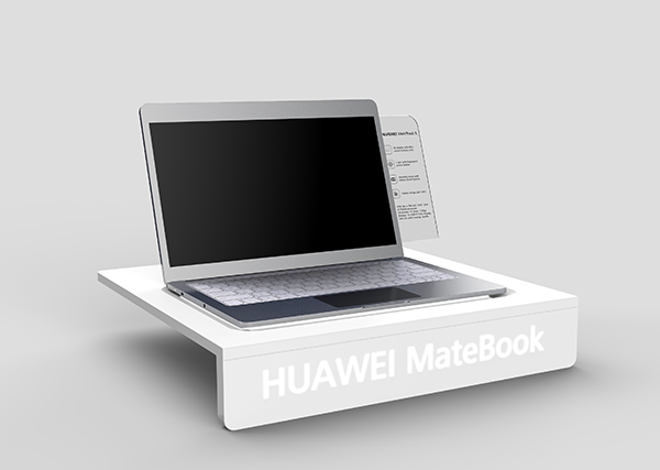 HUAWEI MateBooK陳列設計效果圖